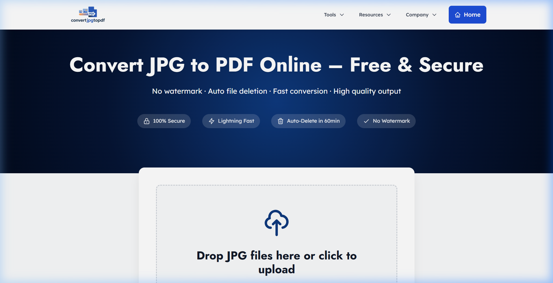 JPG to PDF Converter Project Showcase