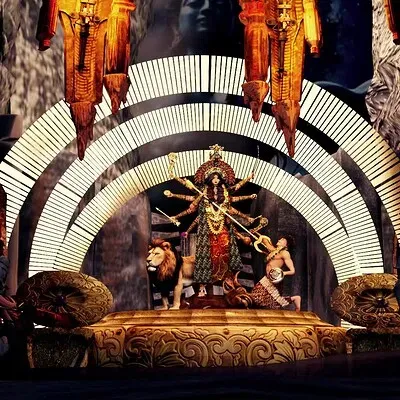 3D Durga Maa Model