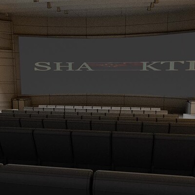 3D Theatre Model | Architecture 3D Render