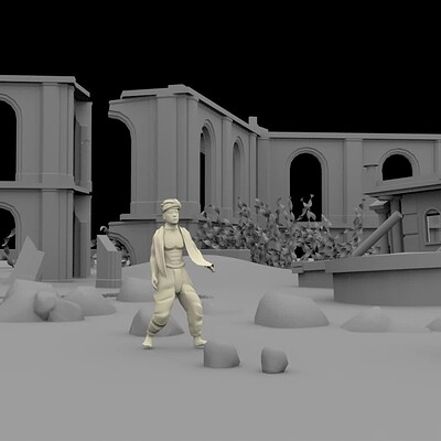 3D Toon shader | Maya | Tumbbad 3D Render
