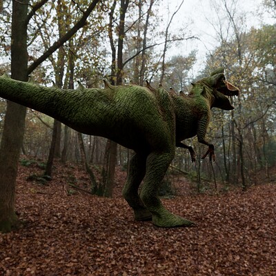 T- Rex 3D model 3D Render